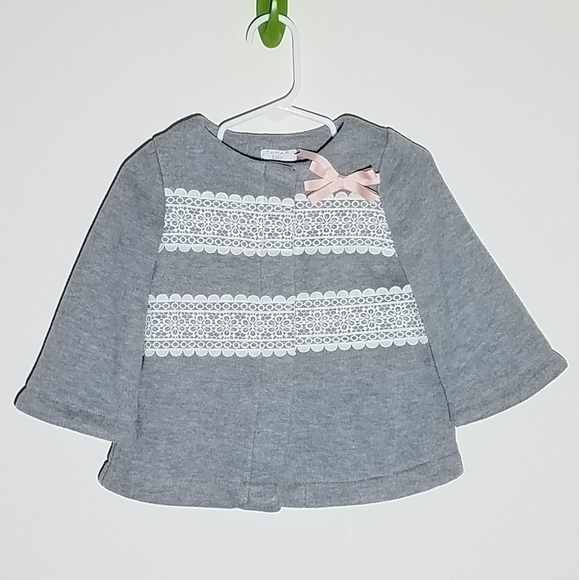 Tahari Crochet Detail Coat Jacket 18m - Picture 1 of 5